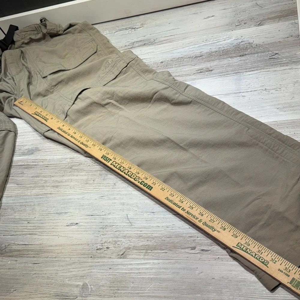 VTG The North Face Convertible Belt Pants Zip Off Leg Cargo Hiking Pants Mens XL